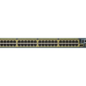 WS-C2960S-48LPD-L - 48x 1G RJ45, PoE+ 370W 802.3at, uplink 2x 10G SFP+, opr. LAN Base, Warstwa L2, 1U, Stack, Cisco Catalyst 2960-S Switch
